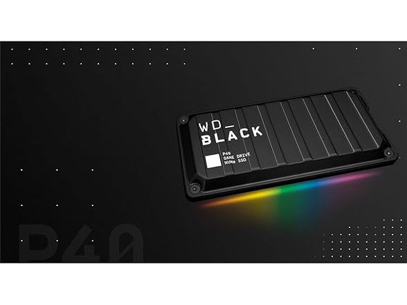Western Digital 1TB P40 GameDrive SSD WDBAWY0010BBK-WESN (Open Box)