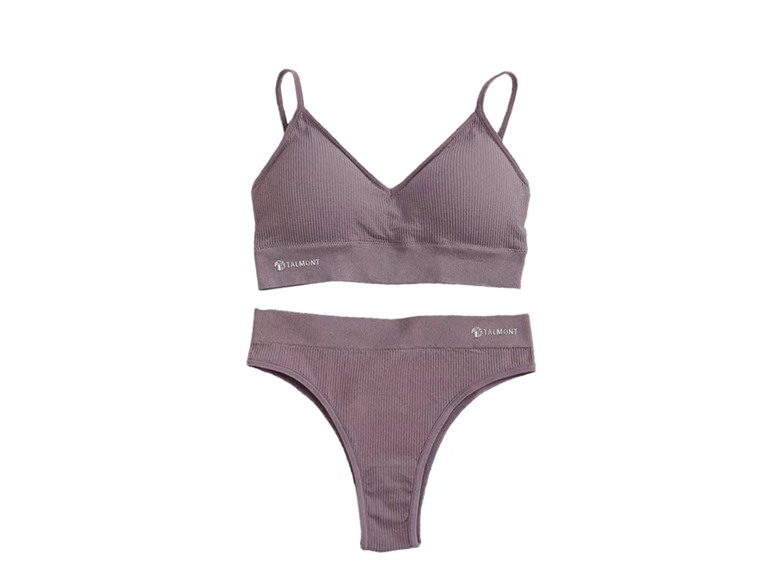 Talmont MQ-TSET-BWN-S/M S/M Talmont Seamless Ribbed Br