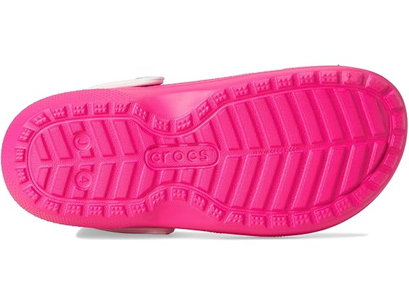 Crocs Classic Lined Kids Clog Pink Crush/Multi