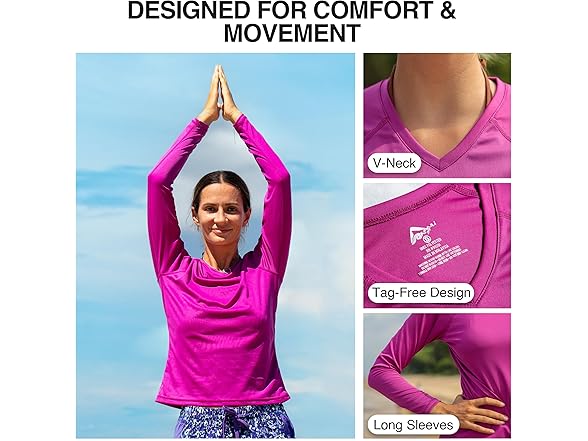 Kanu Surf Swim Shirt Purple (XXL)