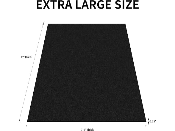AAIN Oil Spill Mat (17' x 7'4"), Garage