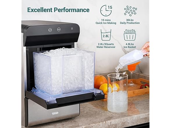 Gevi nugget ice maker