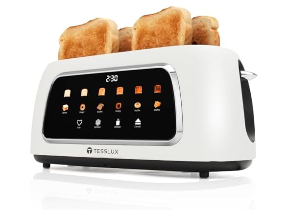 4 Slice Toaster Touch Screen