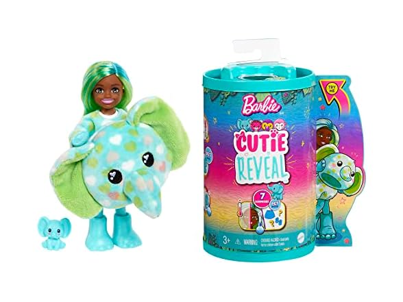Barbie Cutie Reveal Chelsea Doll, Jungle