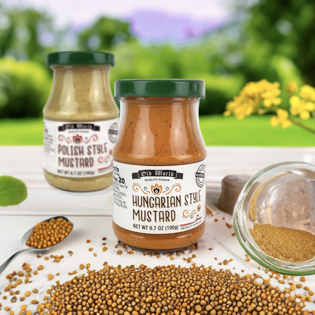 (4 Pack) Old World Premium European Style Mustards - Gallery 12