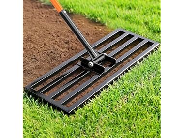 $34.99, Was $59.99, 41% Off! COZEER 30" x 10" Lawn Leveling Rake dealfomo