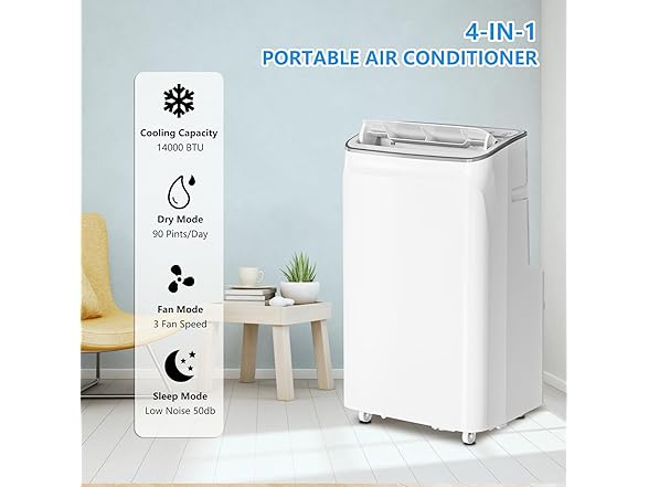 EcoExplorer 14,000 BTU Portable Air Conditioner
