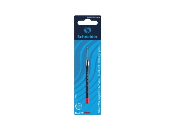 Schneider Ballpoint Pen Refill Slider 755 XB, Red