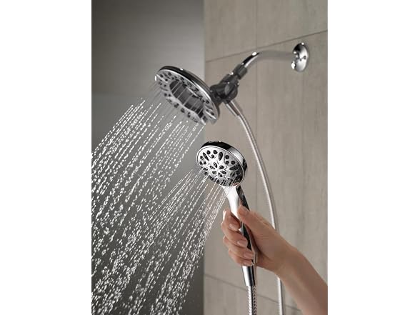 Delta 4-Setting In2ition 2-in-1 Dual Shower
