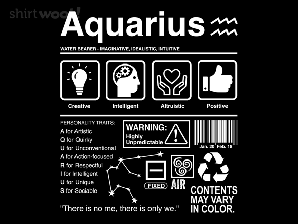 Aquarius Label