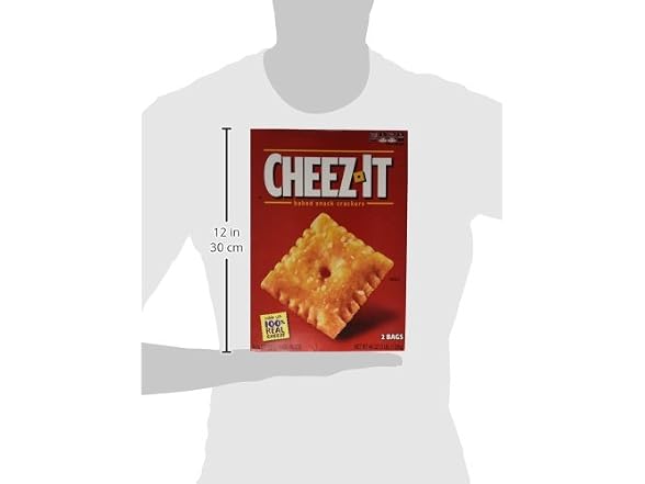 Cheez It Baked Cheese Crackers 2 Bags 48oz