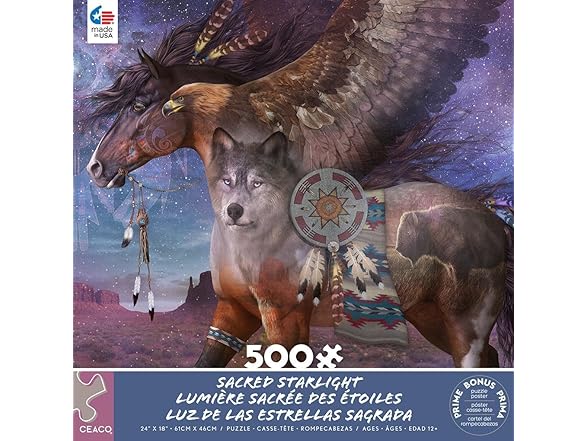 Ceaco Sacred Starlight 500 Piece Puzzle