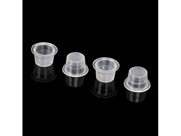 AKOAK Disposable Plastic Tattoo Ink Caps
