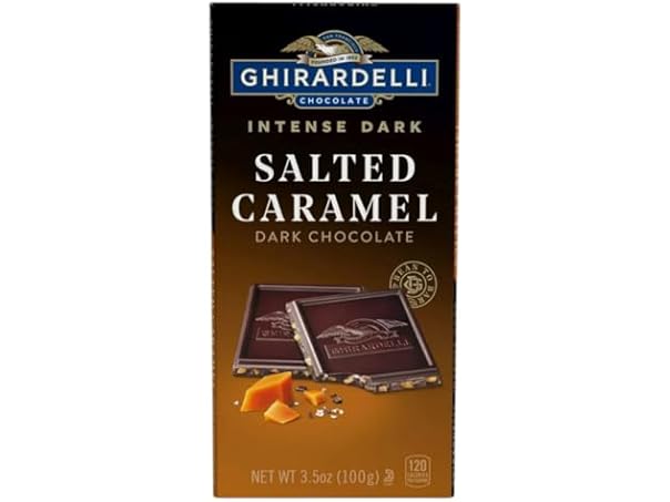 $4.99, Was $6.99, 28% Off! Ghirardelli Salted Caramel Intense Dark dealfomo
