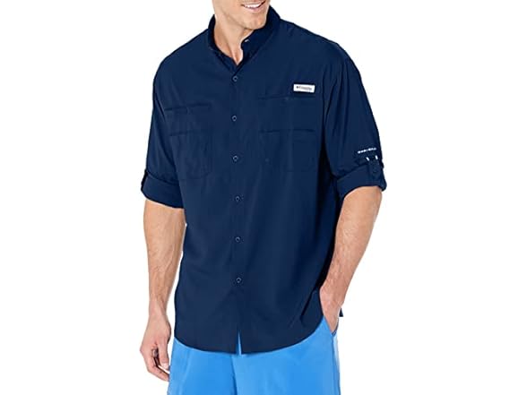 Columbia Mens PFG Tamiami Fishing Shirt