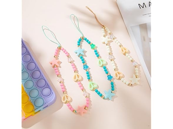 YohokGo Elegant Beaded Phone Charm