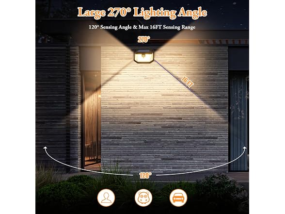 Brightever 4-Pack Solar Outdoor Lights - Gallery 4