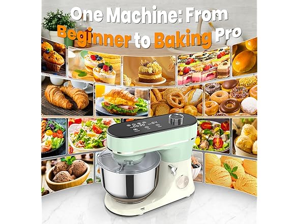 6QT Kitchen Mixer with LED Touchscreen