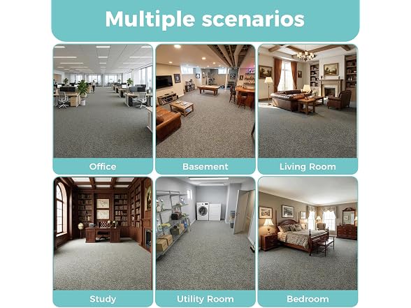 jxgzyy 12Pcs Carpet Tiles 20x20 Padding