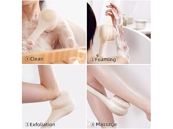 Oh XIYU Electric Body Brush Back Scrubber