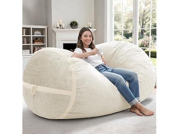 Bean Bag Chair with Memory Foam Fill