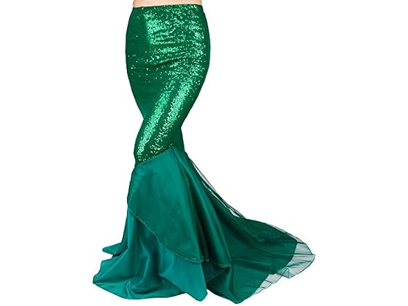 iEFiEL Women's (XL) Flattering Sequin Asymmetric