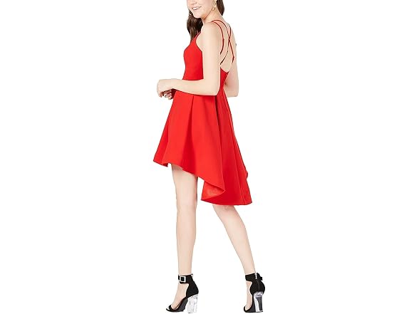B. Darlin Women (11/12) Pleated Midi Flare Dress