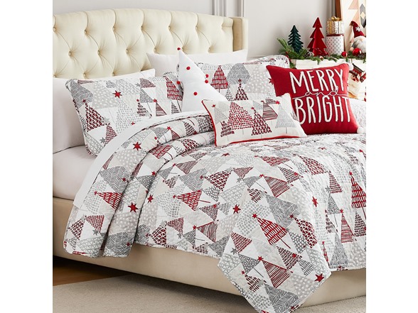 Southshore 6pc Christmas Quilt Set